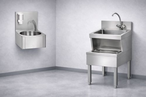 Lave mains inox professionnels