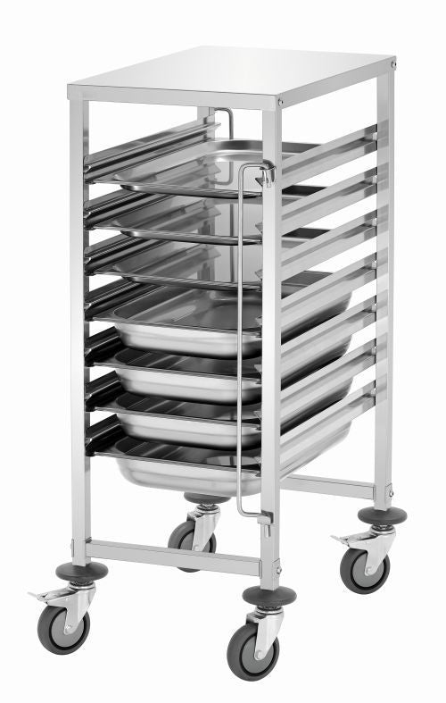 Chariot gastronorm à 7 niveaux
