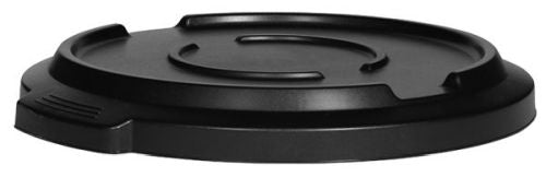 Couvercle noir pour conteneur rond 85 litres
