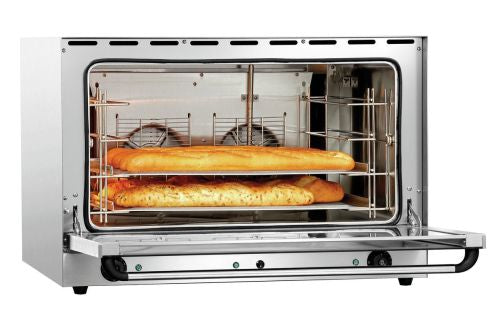 Four convection inox pâtisserie avec humidificateur