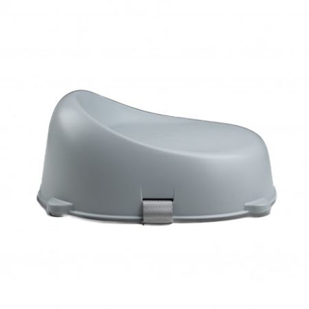 Rehausseur polypropylène gris avec sangle