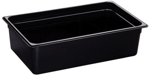 Bac gastro haute température GN1/1 profondeur 150 mm de couleur noire