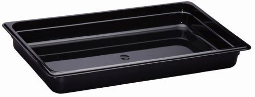 Bac gastro haute température GN1/1 profondeur 65 mm de couleur noire