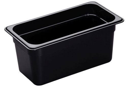 
Bac gastro haute température GN1/3 profondeur 150 mm noir
