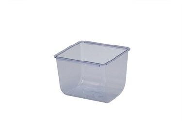 Récipients et accessoires pour dômes distributeurs d'aliments