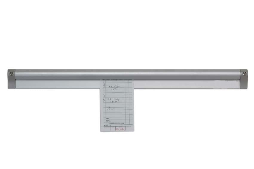 Barre accroche tickets et notes restaurants 1220 mm