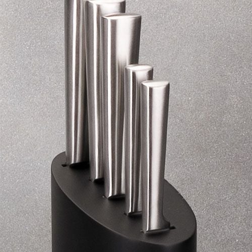 Bloc range couteaux pratique pour 5 couteaux de chef