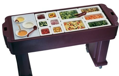 Buffet avec bacs gastro eutectiques