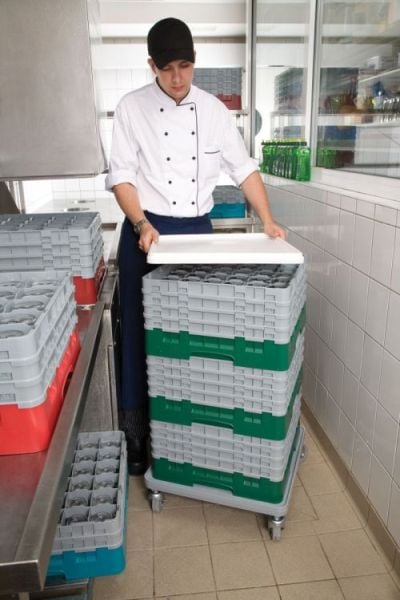 Casier de lavage pour verres empilable