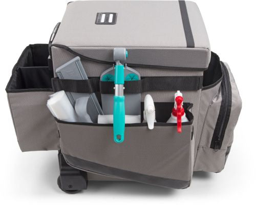 Chariot compact hôtelier multi rangements