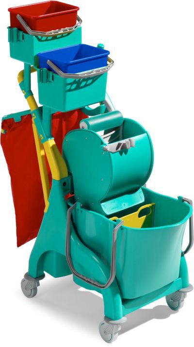 Chariot de lavage multi fonctions professionnel