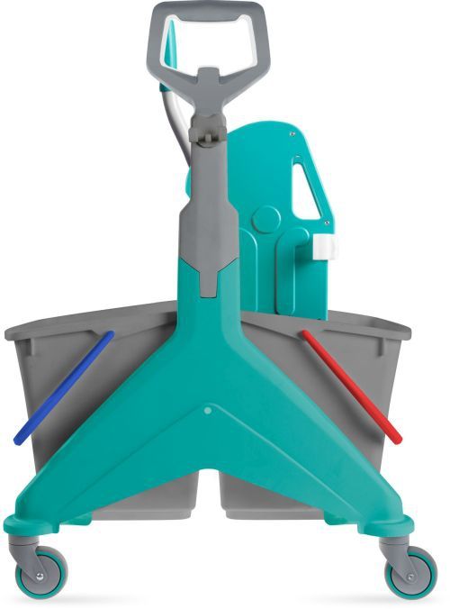Chariot de lavage spécial CHR avec presse à mâchoire