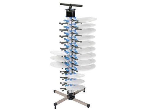 Chariot porte assiettes mobile pour 48 plats