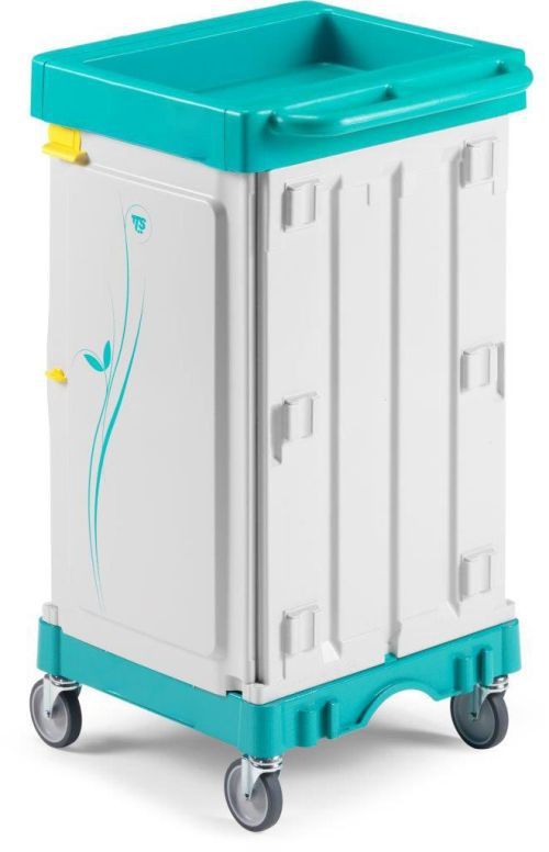 Chariot sécurisé à 5 tiroirs pour hôtellerie et services