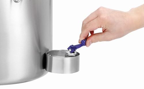 Conteneur isotherme inox avec robinet