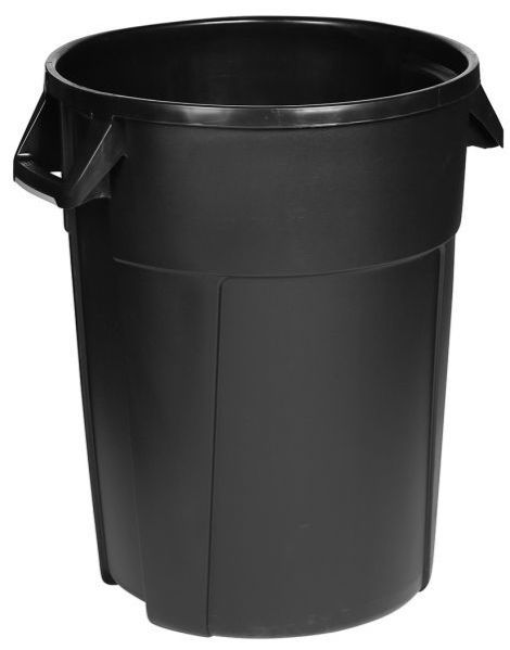 Conteneur rond de 85 litres - noir