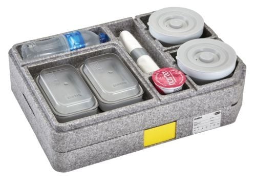 Couvercle encastrable pour rehausse du plateau isotherme tablotherm