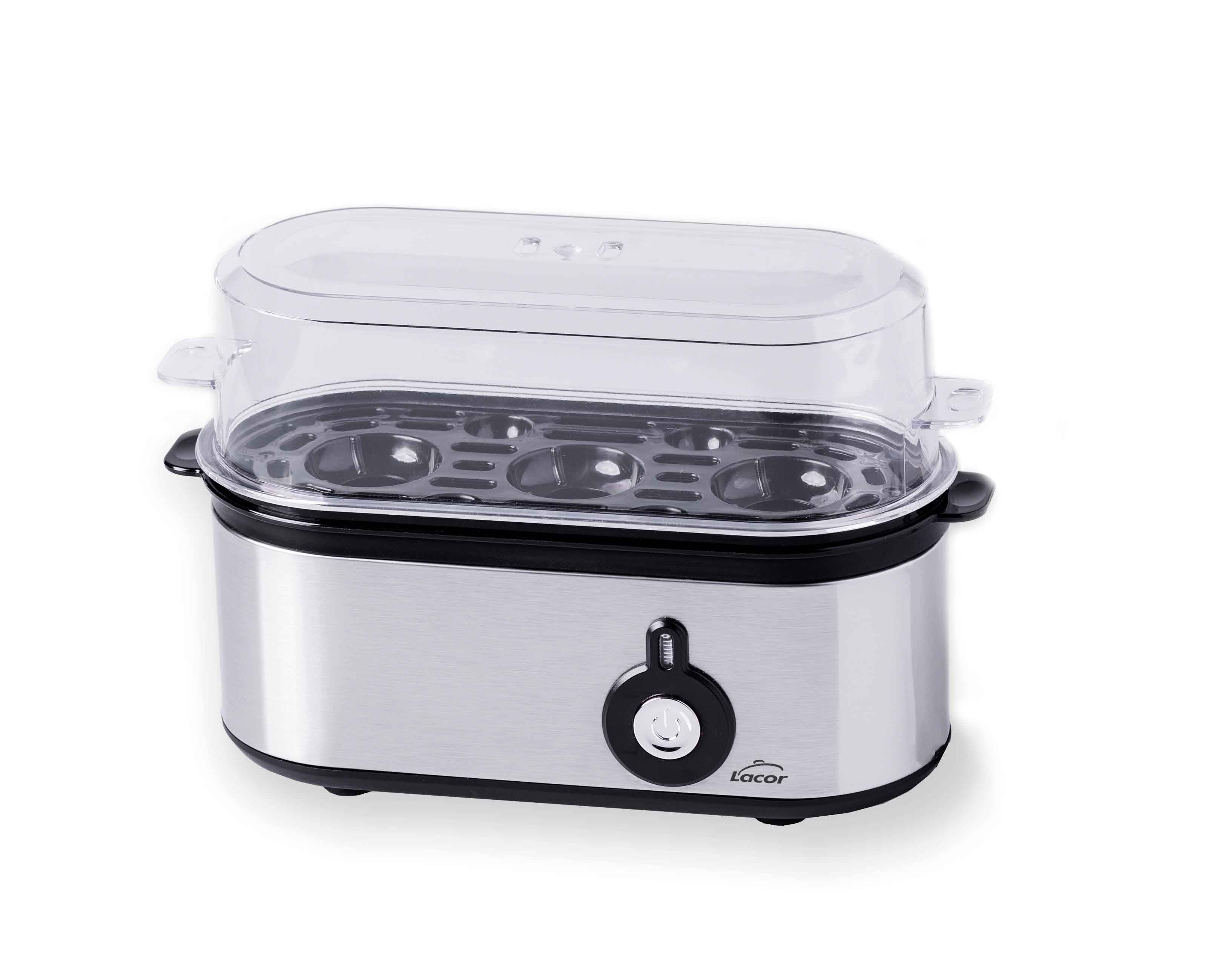 Cuit œuf électrique Lacor 3 ou 6 œufs – Cuisson parfaite œuf dur - mollet - coque