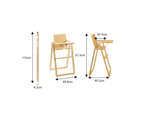 Dimensions de la chaise ultra pliante