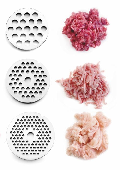 Disques perforés inox pour hachoir de viande professionnel