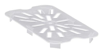 égouttoir pour bac gastro translucide GN 1/4