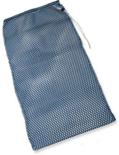 Filet de lavage bleu pour franges ou masques lavables en machine