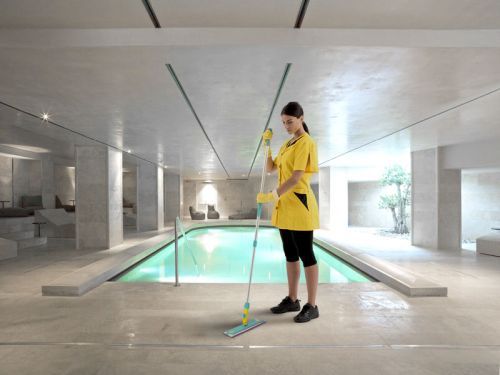 Frange de lavage pour piscine et SPA