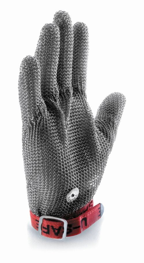 Gant de protection contre les coupures en maille inox
