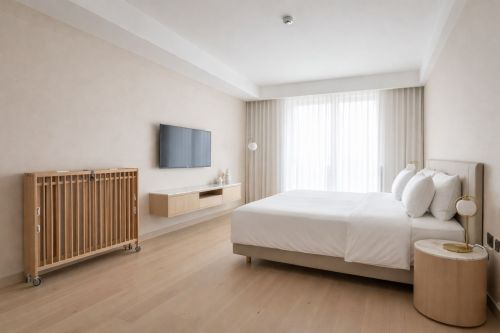 Lit pliant compact pour hôtel luxe
