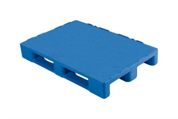 Palette alimentaire hygiénique plateau fermé 3 semelles 4t