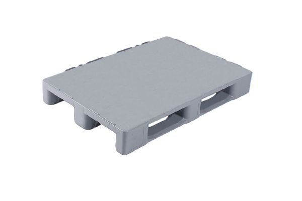Palette alimentaire hygiénique plateau fermé 3 semelles 4t