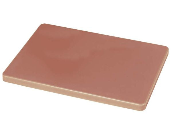Planche à découper sans rainure 400 X 300 X 20 mm - marron