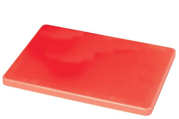 Planche à découper sans rainure 400 X 300 X 20 mm - rouge