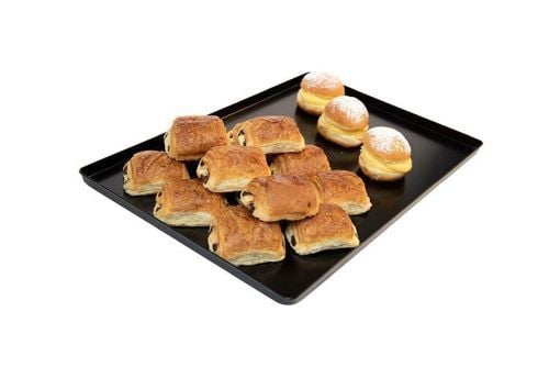 Plateau aluminium 600 X 400 pour pâtisseries 