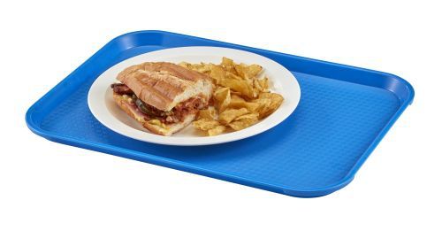 Plateau fast food bleu marine 265 X 345 mm