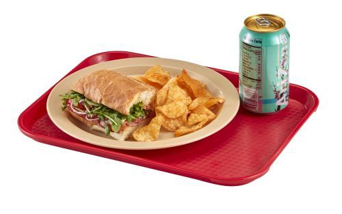 Plateaux fast food professionnels 4 formats
