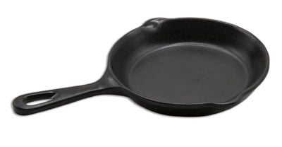 Poêles de présentation en mélamine – Ø 17 ou 22 cm