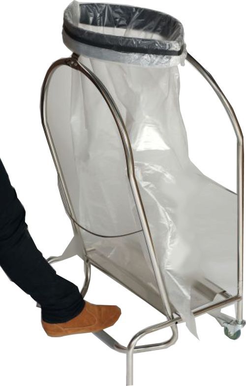Porte sac à pince à ouverture facile