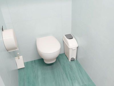 Poubelle hygiénique 10 litres compacte