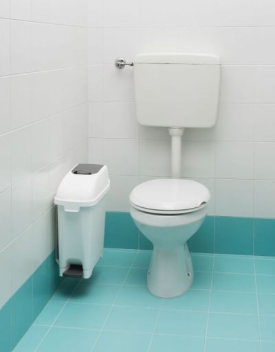 Poubelle hygiénique murale de 10 litres