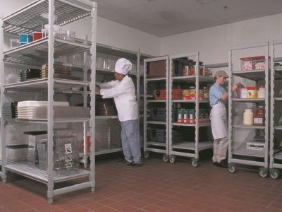 Rayonnage alimentaire grande capacité