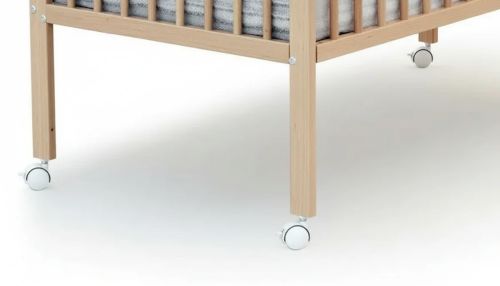Roulettes pour lit bébé pliant