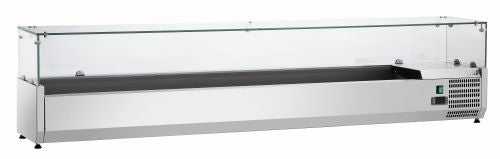 Saladette présentoir réfrigéré 2000 mm