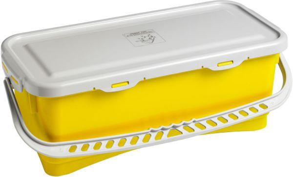 Seau hermétique d'imprégnation jaune