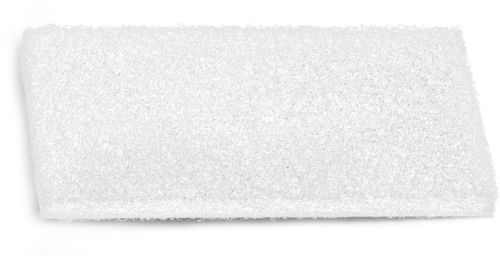 Tampon abrasif blanc pour sol fragile