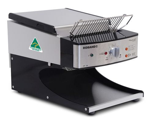 Toaster convoyeur inox noir